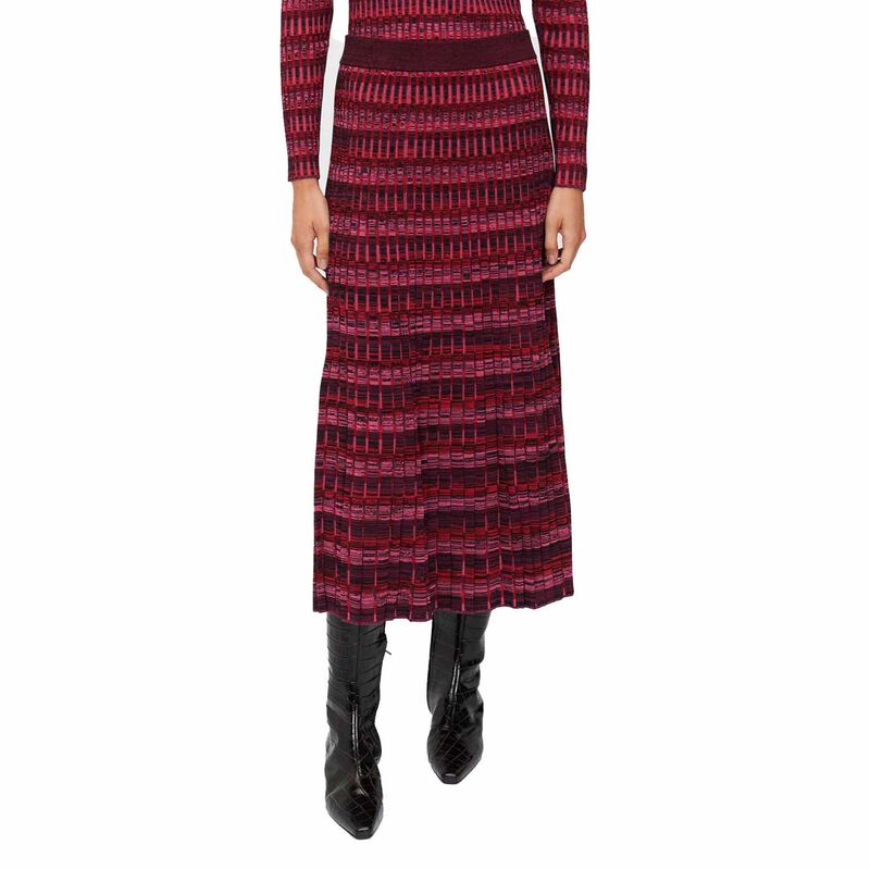 Veronika Maine Mouline Knit Midi Skirt image number 0